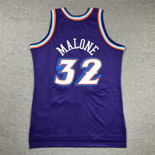 Utah Jazz KIds Jersey Purple Vintage Edition 96/97 NO.32 MALONE