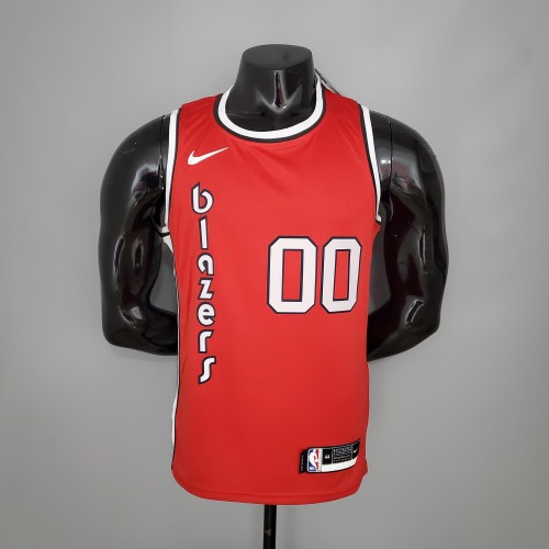Carmelo Anthony Portland Trail Blazers Swingman Jersey Retro Red