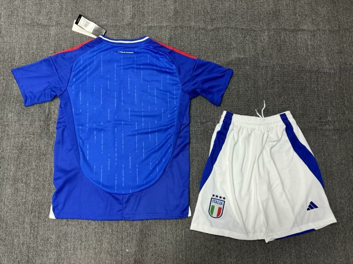 Italy Euro 2024 Home Kids Suit