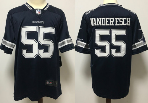 Dallas Cowboys Jersey Navy Limited Edition NO.55 VANDER ESCH