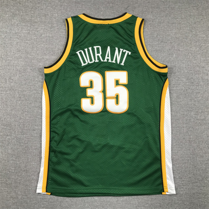 Seattle SuperSonics Kids Jersey Green Classics Edition 07/08 NO.35 DURANT