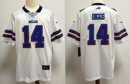Buffalo Bills Jersey Limited White NO.14 DIGGS