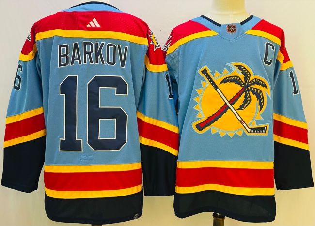 Florida Panthers Jersey Special Edition 2.0 Blue NO.16 BARKOV