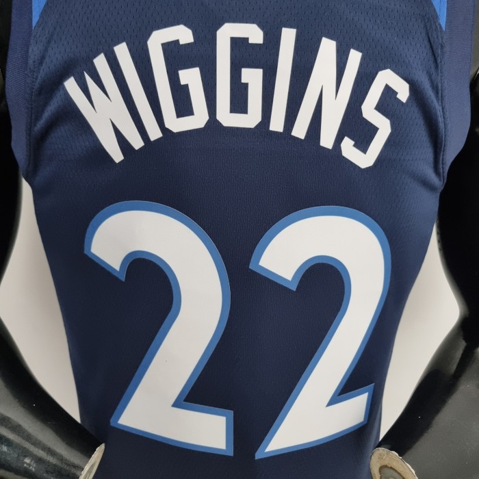 Andrew Wiggins Minnesota Timberwolves 75th Anniversary 2022 Swingman Jersey Blue