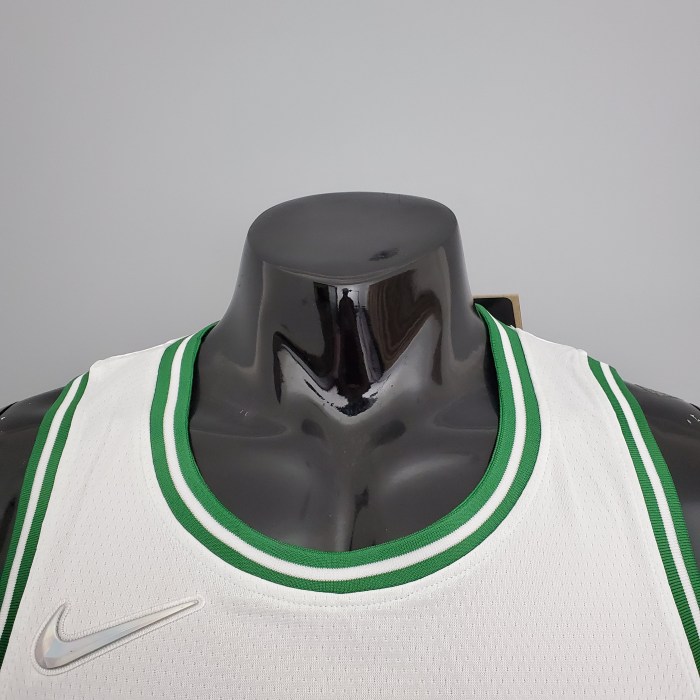 Jayson Tatum Boston Celtics 75th Anniversary Swingman Jersey White
