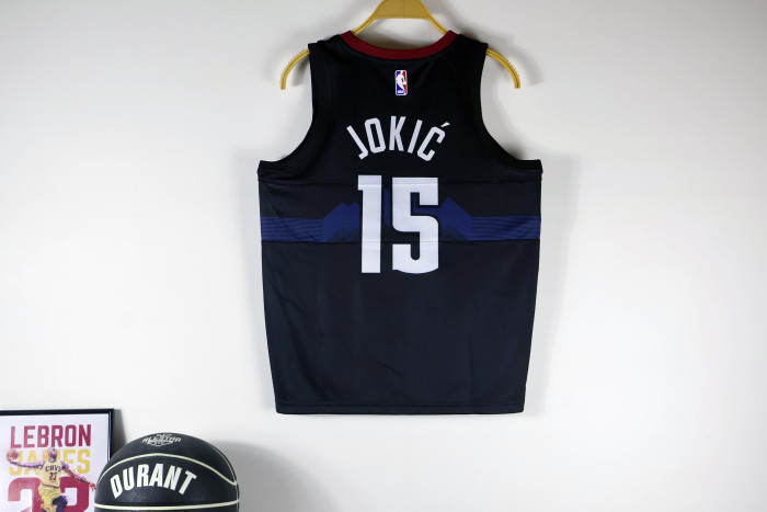 Denver Nuggets Kid Jersey City Edition 23/24 NO.15 JOKIC