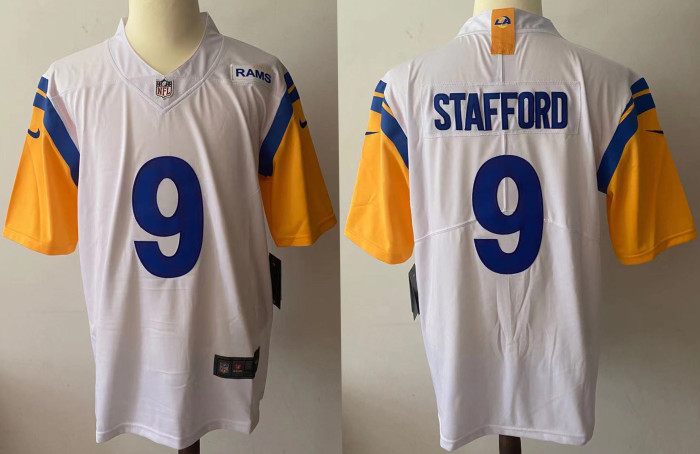 Los Angeles Rams Jerseys White NO.9 STAFFORD
