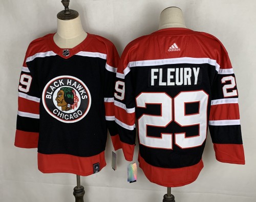 Chicago Blackhawks Player Jersey Retro Red NO.29 FLEURY
