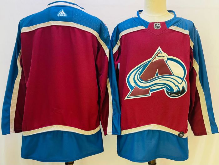 Colorado Avalanche Home Jersey Red NO Number