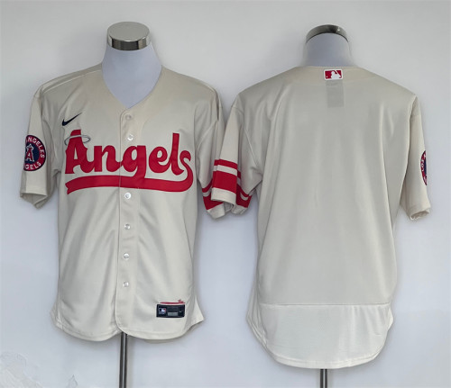 Los Angeles Angels Jersey Fan City Edition Off-White NO Number