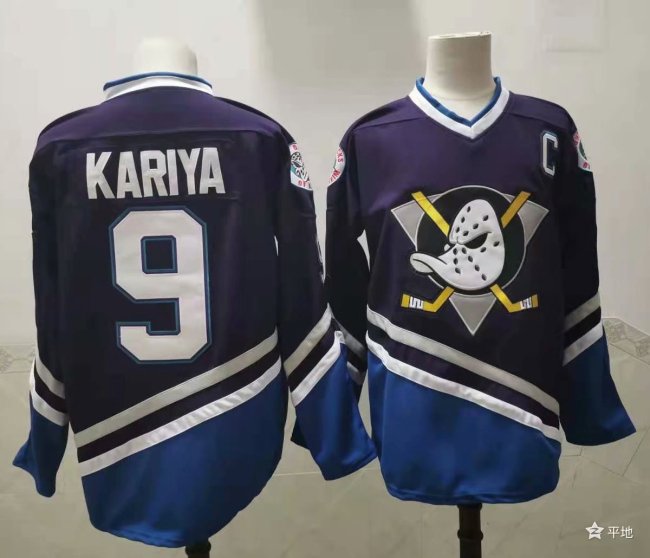 Anaheim Ducks 21/22 Home Jersey Purple NO.9 KARIYA