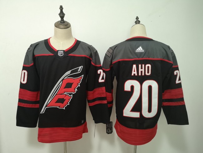 Carolina Hurricanes Home Breakaway Player Jersey Black NO.20 AHO