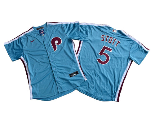 Philadelphia Phillies Limited Jersey Blue Fan Version NO.5 STOTT