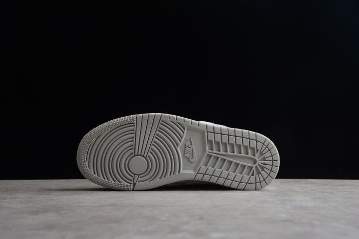 Air Jordan 1 Mid SE Light Iron Ore Women Sneakers White Atmosphere