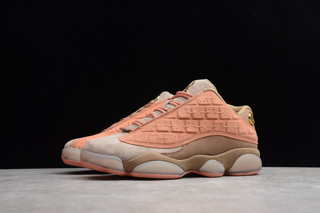 CLOT x Air Jordan Retro 13 Low NRG/CT ''Terracotta' (AT3102 200)