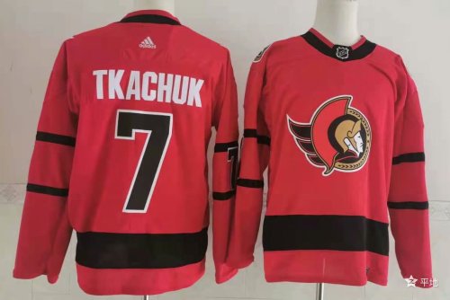 Ottawa Senators 20/21 Reverse Retro Jersey Red NO.7 TKACHUK