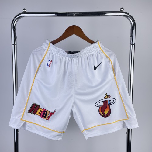 Miami Heat  Basketball  Shorts  Association Edition Black 2023