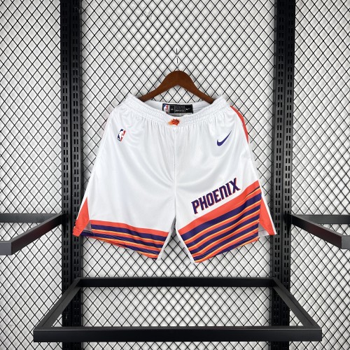 Phoenix Suns Shorts Classic Edition  White 2024