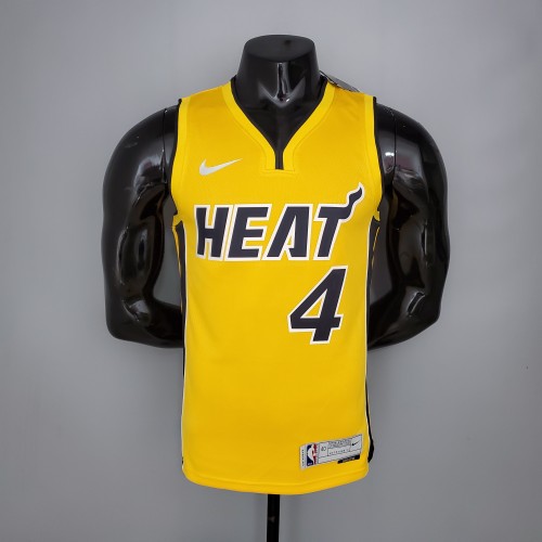 Victor Oladipo Miami Heat Bonus Edition Swingman Jersey Yellow
