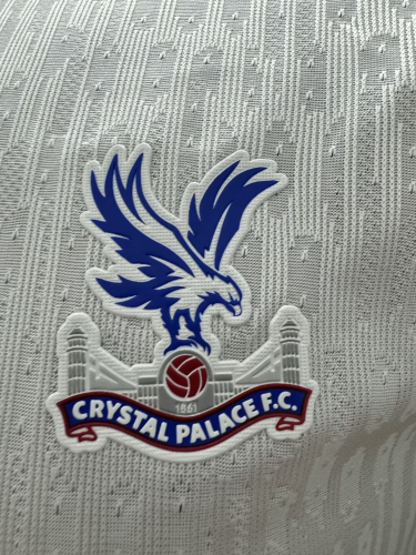 Crystal Palace Eagle White Man Player Jersey 25/26