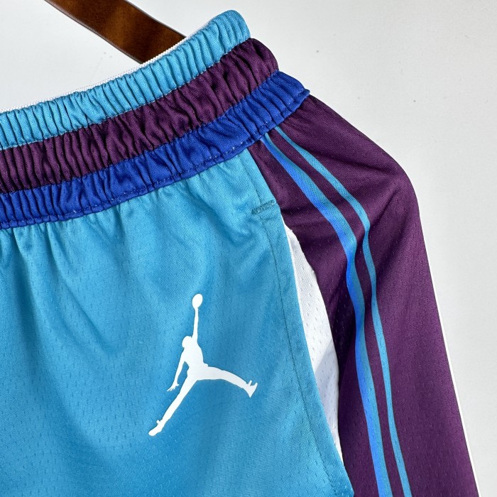 Charlotte Hornets Team Basketball Shorts version 24Season Statement version