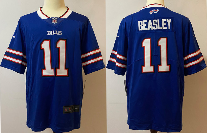 Buffalo Bills Game Player Jersey Blue NO.11 BEASLEY