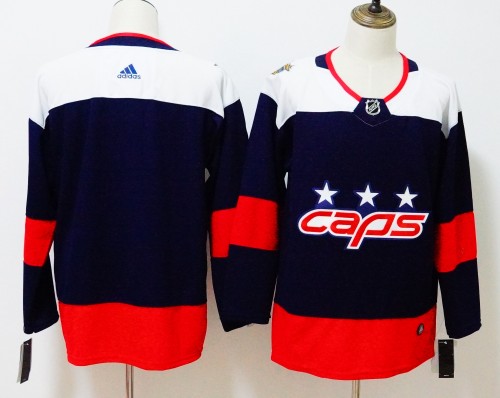 Washington Capitals 2018 Stadium Series Jersey Navy Red NO Number