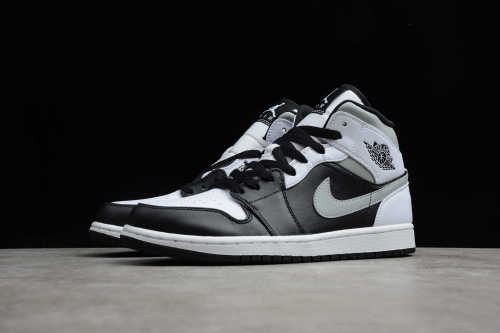 Air Jordan 1 Retro Mid White Shadow 554724-073