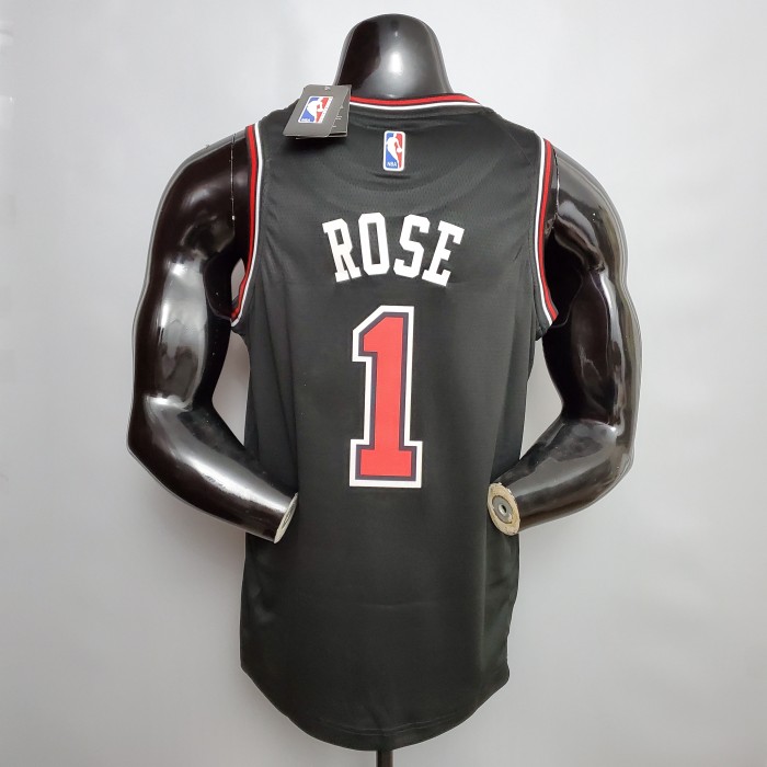 Derrick Rose Chicago Bulls Swingman Jersey Black