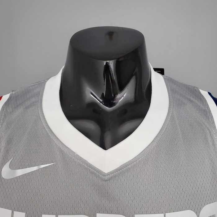 Kawhi Leonard LA Clippers Swingman Jersey Gray