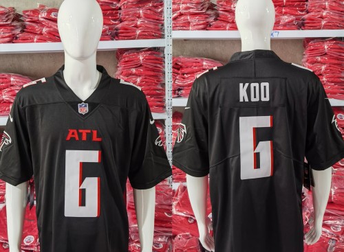 Atlanta Falcons Jersey Black NO.6 KOO