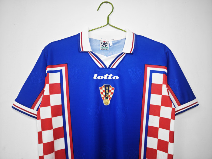 Croatia Away Retro Jersey 1998