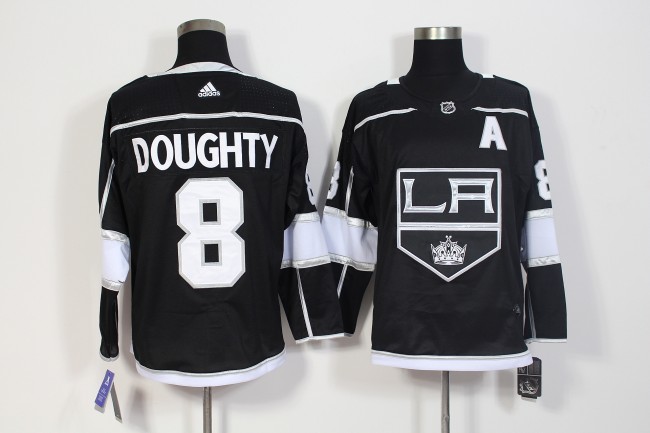 Los Angeles Kings Home Breakaway Player Jersey Black NO.8 DOUGHTY