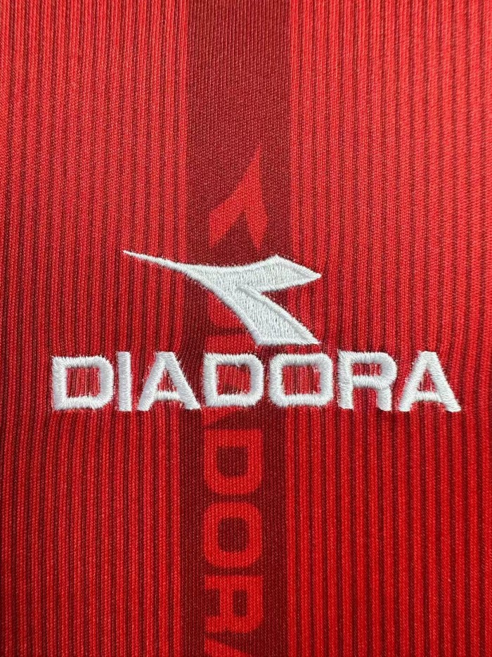 AS Roma Home Sleeve Retro Jersey 1999/00