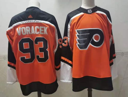 Philadelphia Flyers Vintage 90s Jersey Orange NO.93 VORACEK