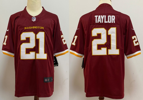 Washington Redskins Jersey Red NO.21 TAYLOR