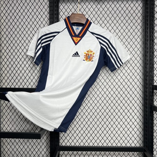Spain Away Retro Jersey 1998
