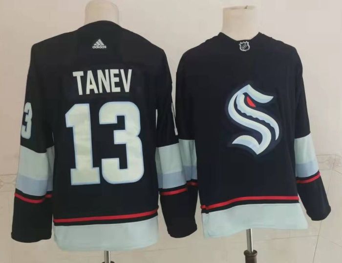 Seattle Kraken Away Player Jersey Navy NO.13 TANEV