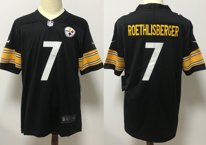 Pittsburgh Steelers Jersey Black NO.7 ROETHLISBERGER