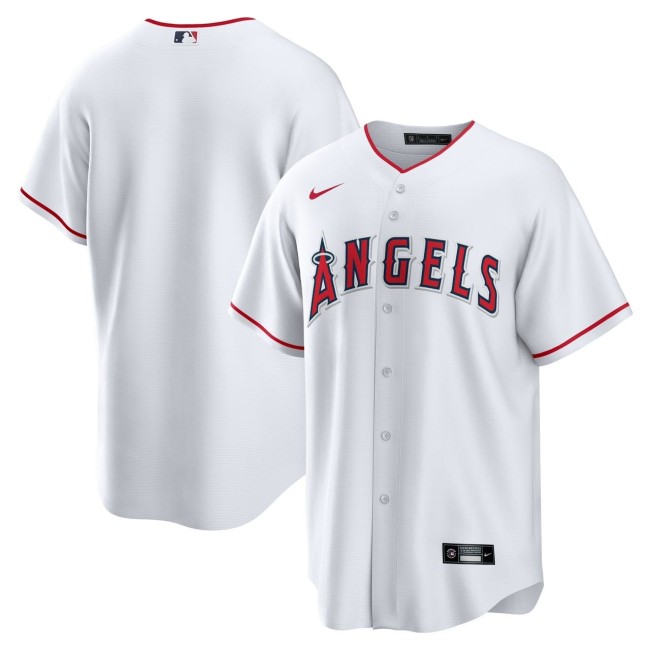 Los Angeles Angels Jersey Fan Edition White NO Number