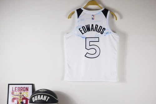Minnesota Timberwolves Kids Jersey City Edition  24/25 NO.5 EDWARDS