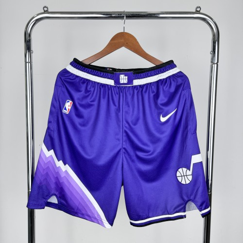 Utah Jazz City Purple Basketball  Shorts  2023