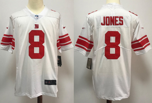 New York Giants Jersey White NO.8 JONES