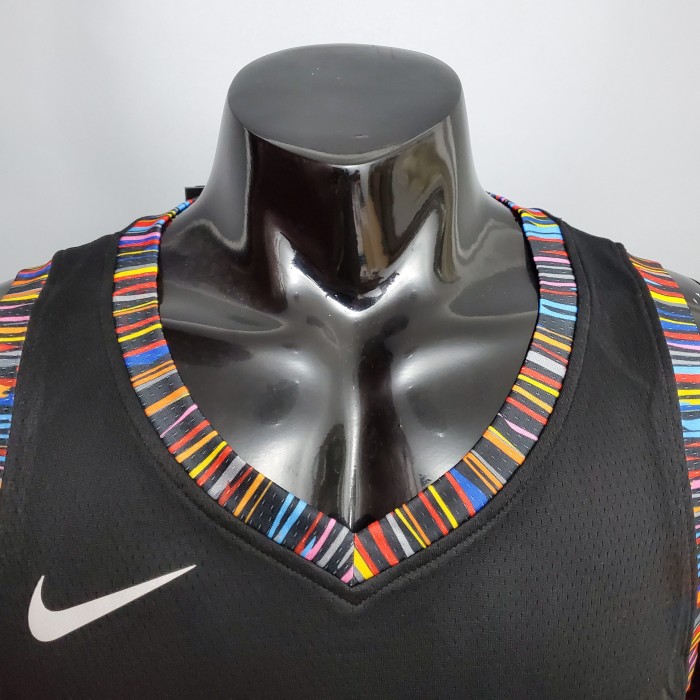 Kevin Durant Brooklyn Nets City Version Swingman Jersey Black