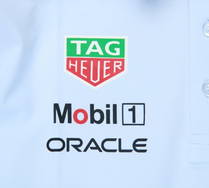 2024 Red Bull Racing Polo Shirt White NO Number