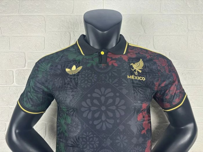Mexico Gold Specail Player Jersey 25/26
