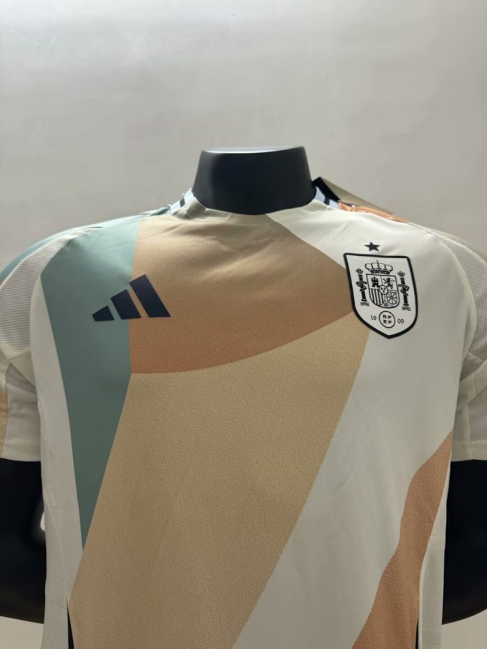 Spain Women's Team Euro 2025 Away Player Version Man Jersey