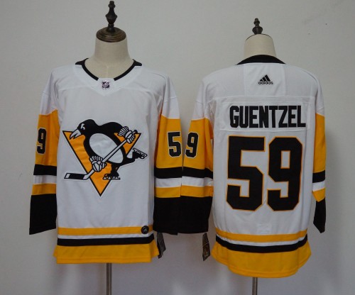 Pittsburgh Penguins Home Jersey White NO.59 GUENTZEL