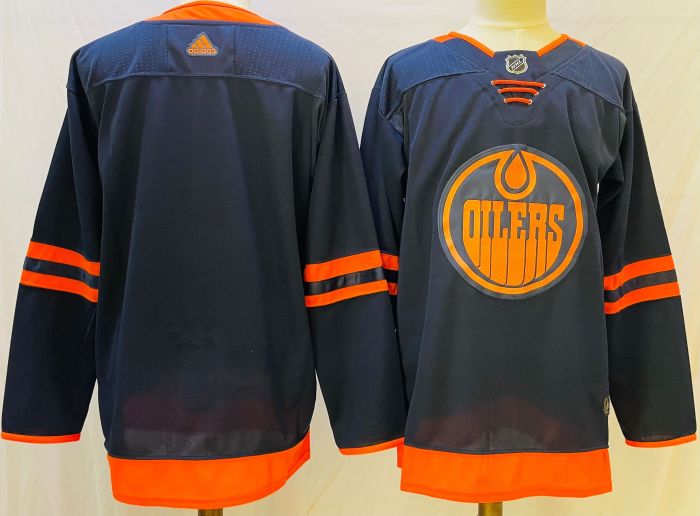 Edmonton Oilers Home Jersey NO Number