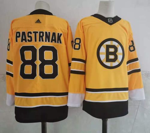 Boston Bruins Jersey Special Edition Yellow 20/21 NO.88 PASTRNAK